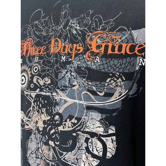 Three Days Grace Human Tour 2015 Short Sleeve Band T-Shirt Size Small - Picture 4 of 6